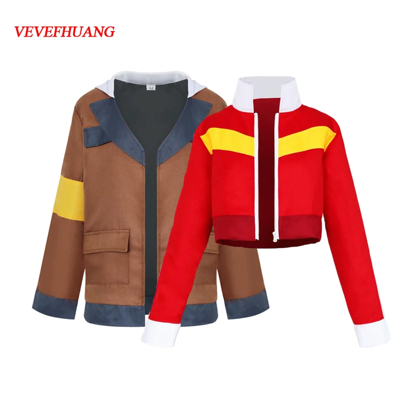 

VEVEFHUANG Voltron: Легендарный Защитник Кейт красная куртка для женщин и мужчин, костюм для косплея на Хэллоуин, верхняя одежда