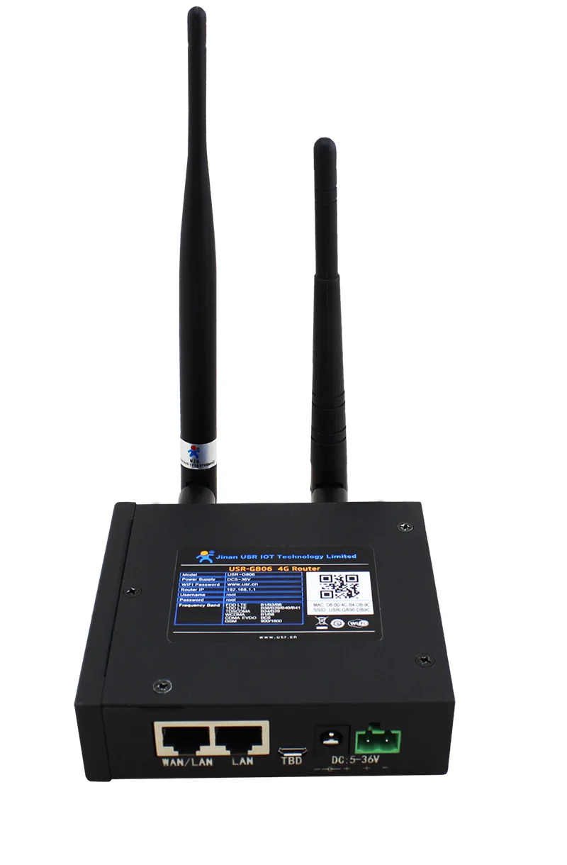 USR-G806-A 3G 4G LTE Router ATT Operator Network Support APN and VPN PPTP L2TP |
