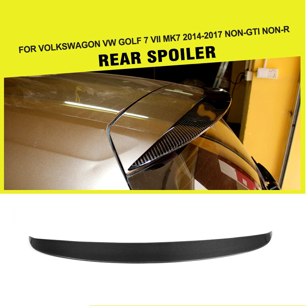 Car Style Carbon Fiber / FRP Rear Wing Roof Boot Lip Spoiler for Volkswagen VW Golf 7 VII MK7 Standard 2014 - 2017
Car Style Carbon Fiber / FRP Rear Wing Roof Boot Lip Spoiler for Volkswagen VW Golf 7 VII MK7 Standard 2014 - 2017