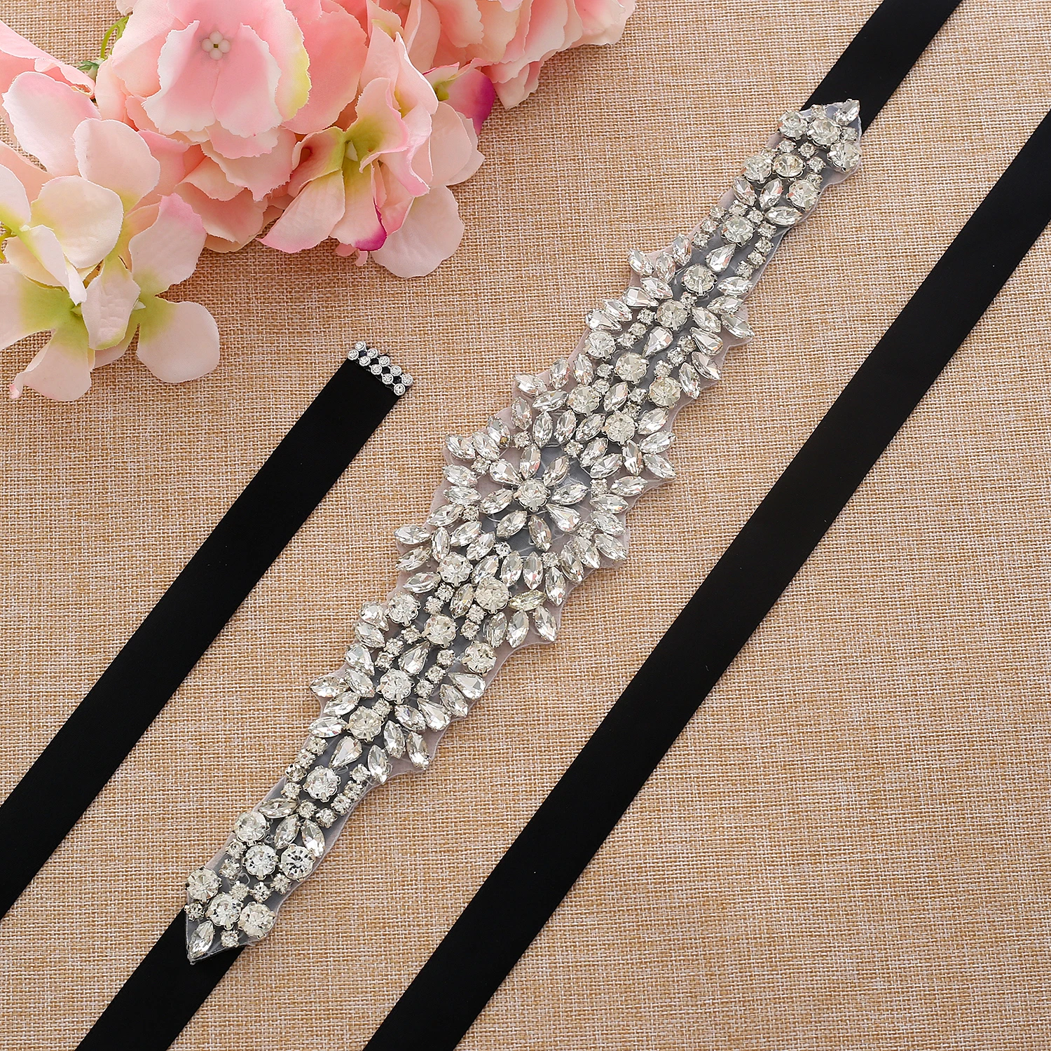 SESTHFAR Rhinestones Bridal Belt Silver Crystal Wedding Belt Handmade Pearls Bridal Dress Sash For Wedding Belts
SESTHFAR Rhinestones Bridal Belt Silver Crystal Wedding Belt Handmade Pearls Bridal Dress Sash For Wedding Belts