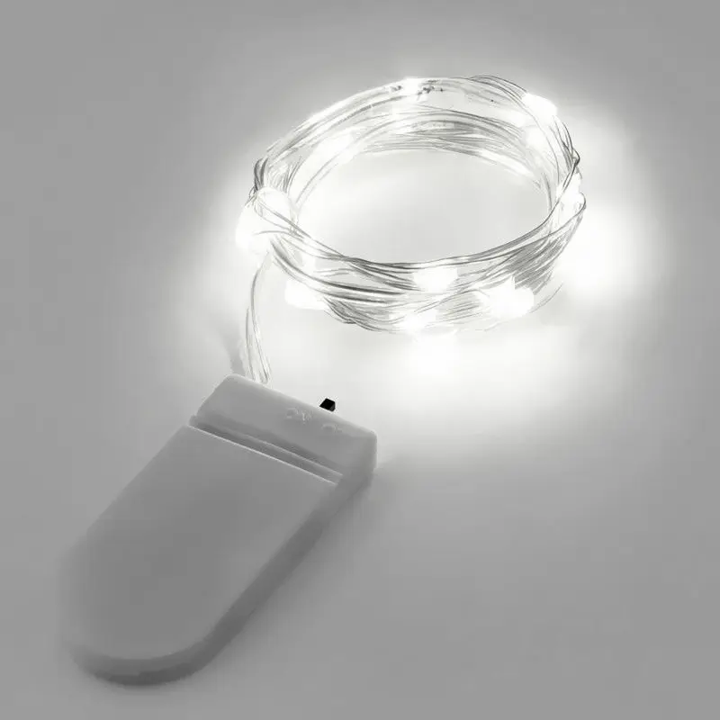 Christmas Lights 2M 20 LED Waterproof Copper mini Fairy String Decoration Lamp for Home,Wedding Operated by CR2032 Battery
Christmas Lights 2M 20 LED Waterproof Copper mini Fairy String Decoration Lamp for Home,Wedding Operated by CR2032 Battery