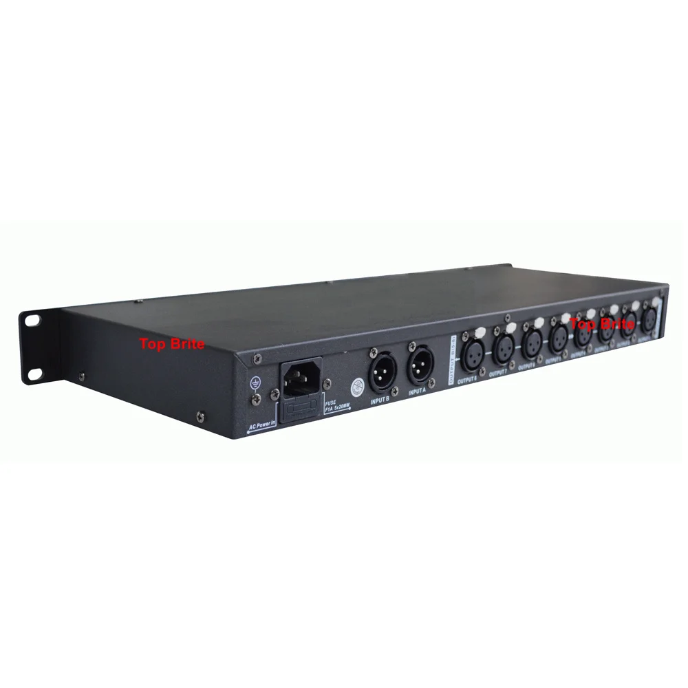 New Design 88-265V Input DMX Amplifier / Splitter / DMX Signal Repeater/ 8 Output Ports DMX512 Signal Distributor Fast Shipping
New Design 88-265V Input DMX Amplifier / Splitter / DMX Signal Repeater/ 8 Output Ports DMX512 Signal Distributor Fast Shipping
