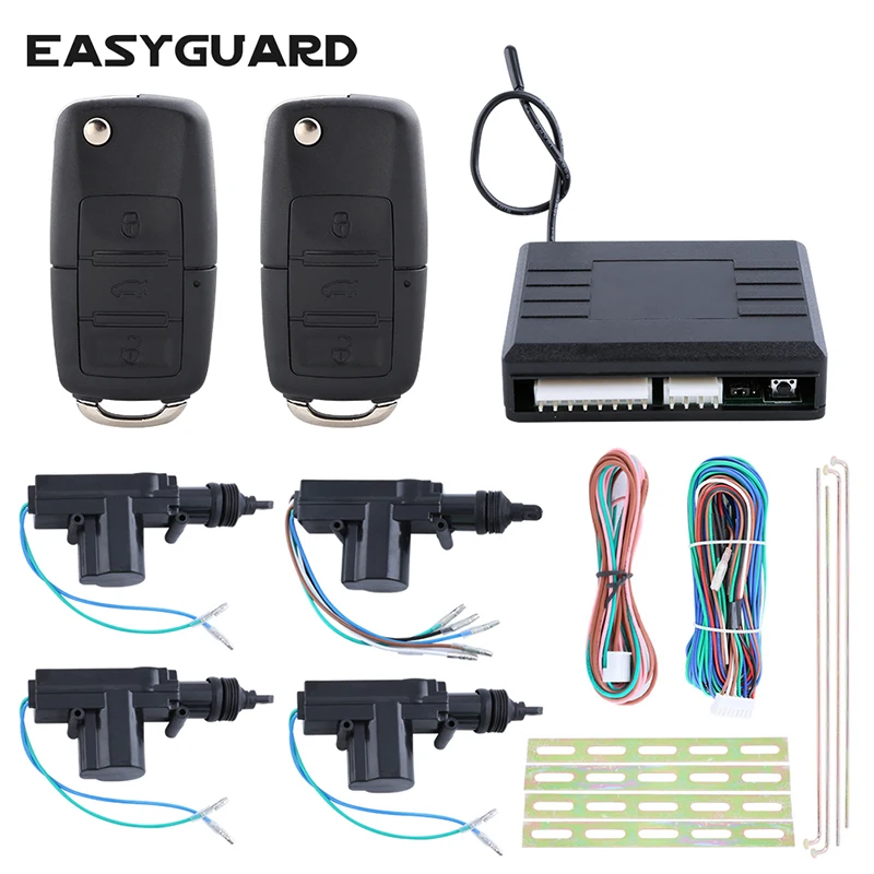 Пульт дистанционного управления EASYGUARD, универсальная система центрального замка дверей, 4 двери, 1 контроль, 3 с откидным брелоком для ключей на заказ, 12 В постоянного тока
Пульт дистанционного управления EASYGUARD, универсальная система центрального замка дверей, 4 двери, 1 контроль, 3 с откидным брелоком для ключей на заказ, 12 В постоянного тока