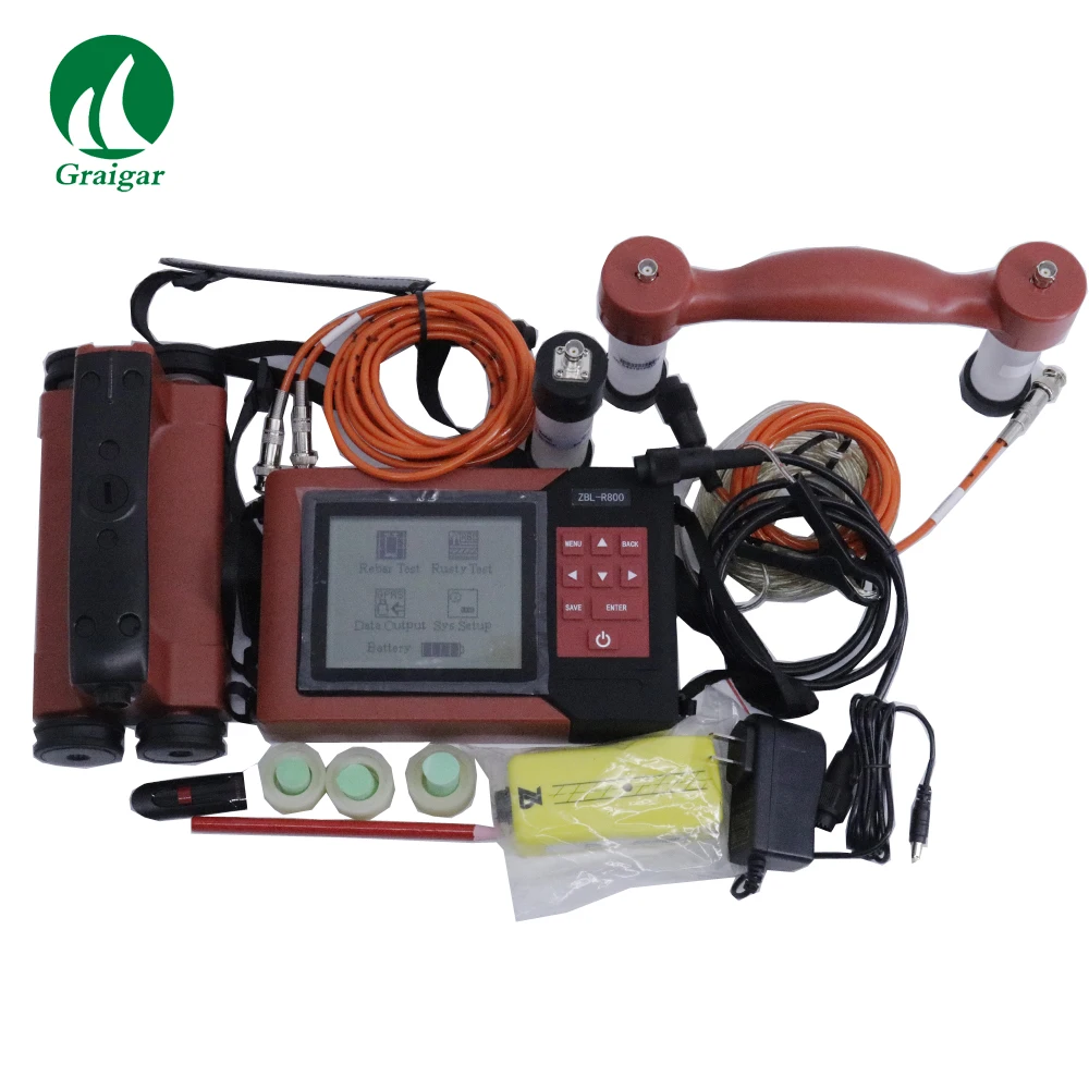 High Precision Multi-Function Integrated Rebar Detector ZBL-R800 Rebar Locator Concrete Rebar Detector Applicable Range 6mm~50mm
High Precision Multi-Function Integrated Rebar Detector ZBL-R800 Rebar Locator Concrete Rebar Detector Applicable Range 6mm~50mm
