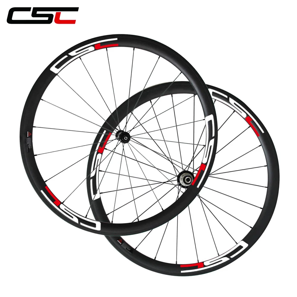 CSC Wheelset 700C Road Bicycle Carbon Bike deep 38mm width 23mmTubular Wheels with Powerway R36 hub pillar 1420 or sapim cx ray
CSC Wheelset 700C Road Bicycle Carbon Bike deep 38mm width 23mmTubular Wheels with Powerway R36 hub pillar 1420 or sapim cx ray