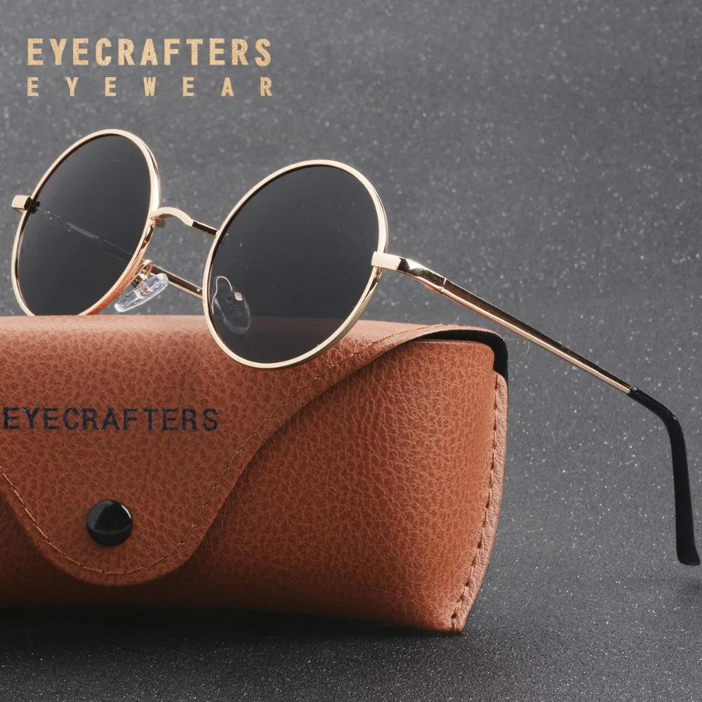 New Brand Designer Classic Polarized Round Sunglasses Men Small Vintage Retro Glasses Women Driving Metal Eyewear
New Brand Designer Classic Polarized Round Sunglasses Men Small Vintage Retro Glasses Women Driving Metal Eyewear