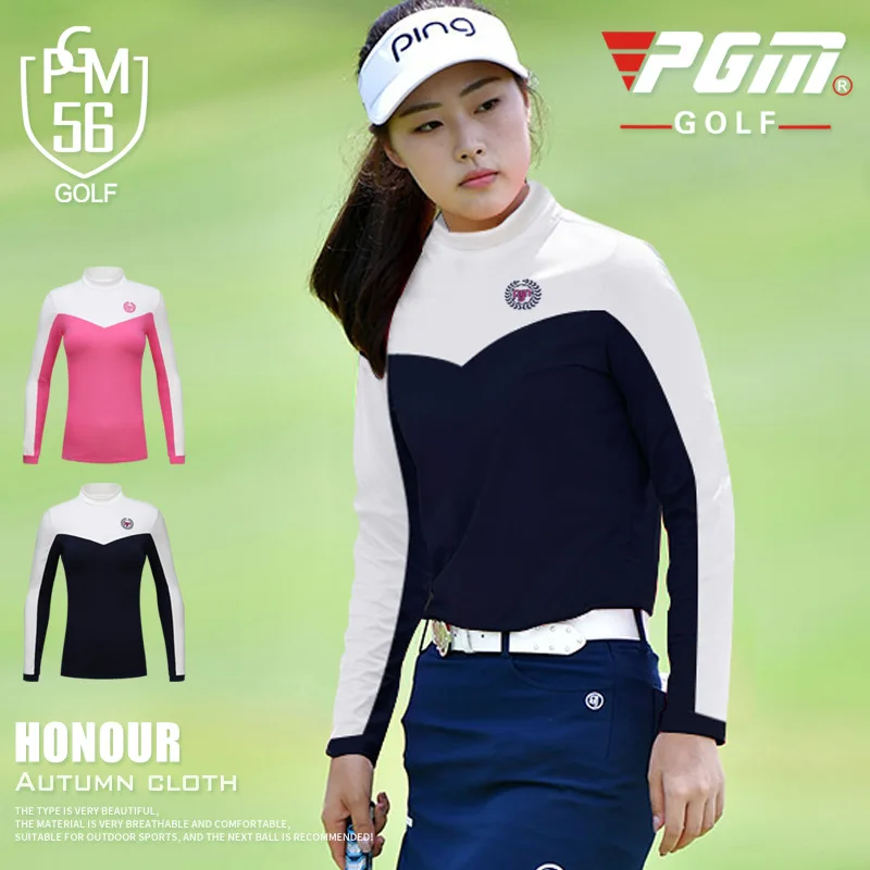 PGM Golf lady Long Sleeves Velvet Thermal Underwear Ladies' Bottoming Shirt New Style Of Autumn Winter
PGM Golf lady Long Sleeves Velvet Thermal Underwear Ladies' Bottoming Shirt New Style Of Autumn Winter