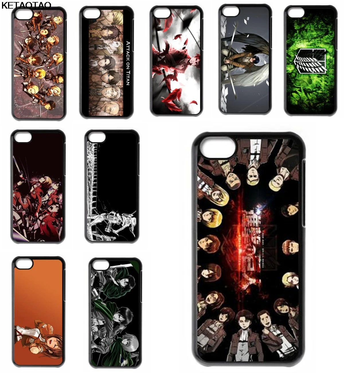 KETAOTAO Attack on Titan Shingeki no Kyojin чехлы для телефонов Samsung S4 5 6 7 8 9 NOTE 2 3 4 Чехол Мягкий ТПУ