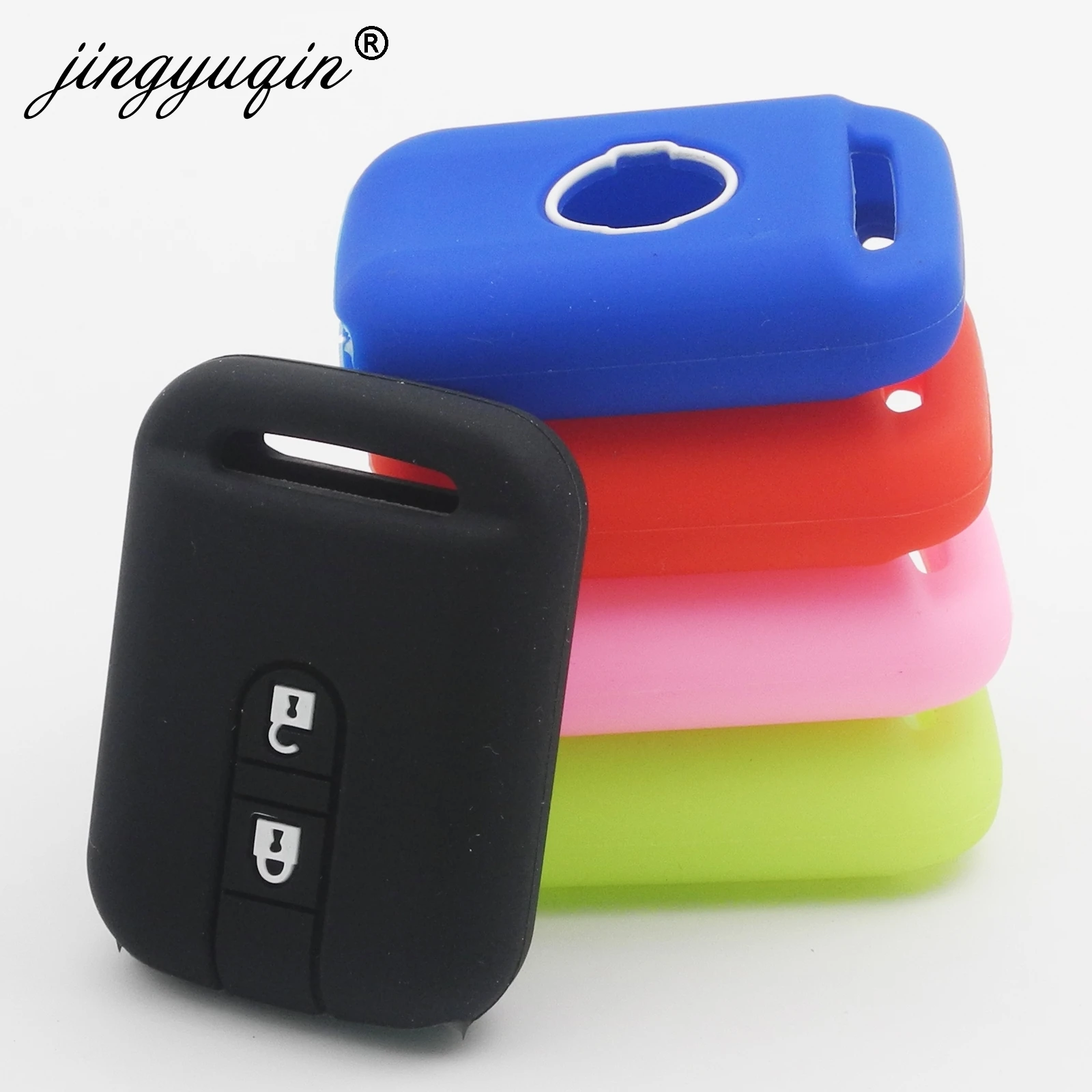 jingyuqin 2 Button Remote Key Silicone Cover for Nissan Pathfinder Qashqai Micra Navara Almera Note 350Z Pathfinder Key Fob Case
jingyuqin 2 Button Remote Key Silicone Cover for Nissan Pathfinder Qashqai Micra Navara Almera Note 350Z Pathfinder Key Fob Case