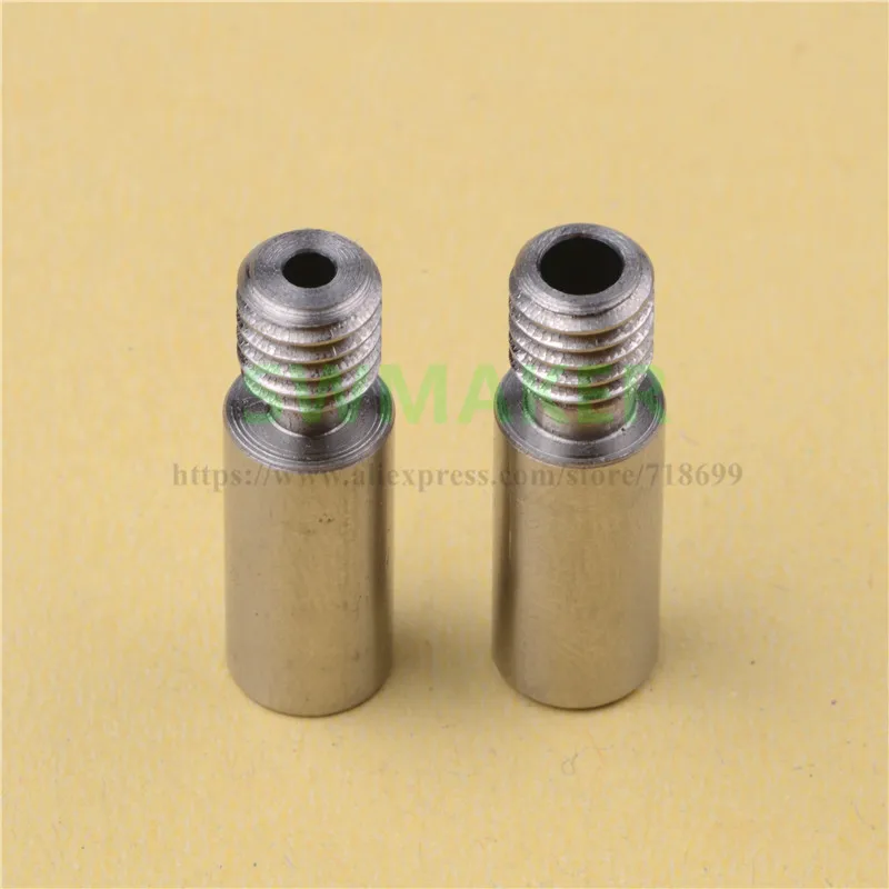 2pcs Kraken extruder throat TC4 / Stainless steel thermal barrel 1.75/3mm Chimera/Cyclops 3D printer parts
2pcs Kraken extruder throat TC4 / Stainless steel thermal barrel 1.75/3mm Chimera/Cyclops 3D printer parts