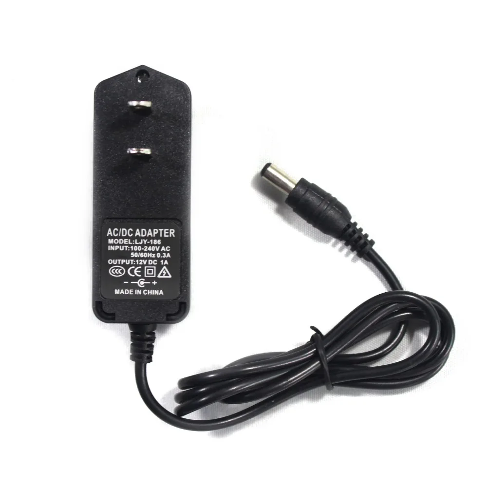 12VDC 1A 12W AC-DC Power supply adapter US plug for LCD monitor 100VAC~240VAC input
12VDC 1A 12W AC-DC Power supply adapter US plug for LCD monitor 100VAC~240VAC input