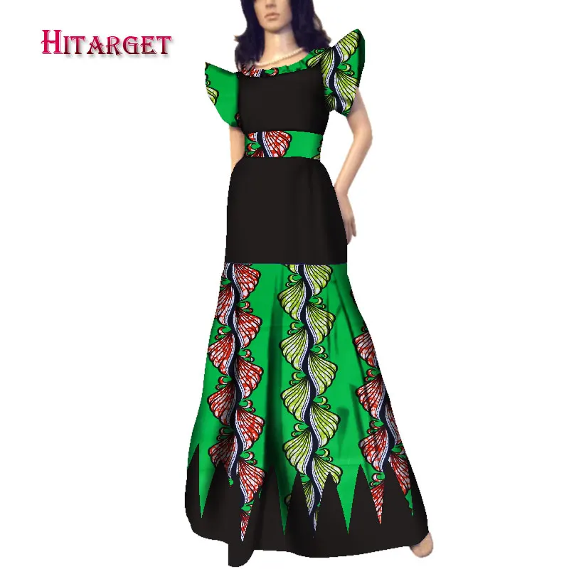 african dresses for women o-neck and Splicing long dress for party wedding africa women dress 100%cotton african clothing WY3567
african dresses for women o-neck and Splicing long dress for party wedding africa women dress 100%cotton african clothing WY3567