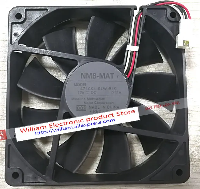 New Original NMB 4710KL-04W-B19 12V 0.11A 120*120*25MM 12cm waterproof mute projector cooling fan
New Original NMB 4710KL-04W-B19 12V 0.11A 120*120*25MM 12cm waterproof mute projector cooling fan