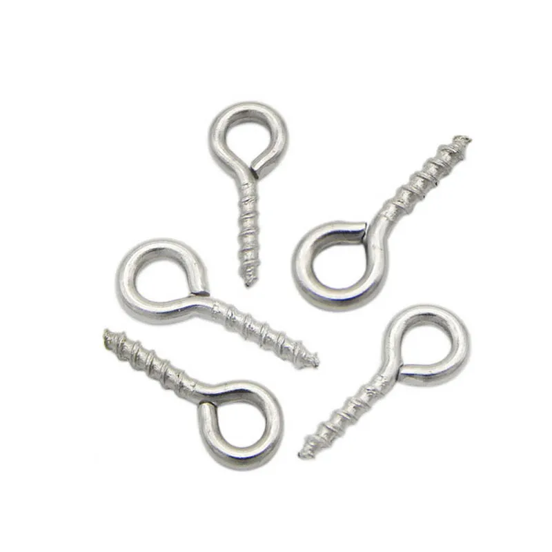 100pcs Stainless Steel Small Sheep Eyes Nail Screw For Jewelry Making End Connector Diy Pearl Beads Pendant Handmade Accessories
100pcs Stainless Steel Small Sheep Eyes Nail Screw For Jewelry Making End Connector Diy Pearl Beads Pendant Handmade Accessories