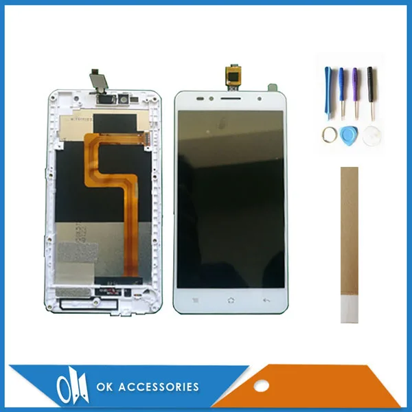 100% Test 5.0 '' For SISWOO C50 Longbow LCD Display Touch Screen Digitizer Assembly With Frame Black White Color With Tools Tape
100% Test 5.0 '' For SISWOO C50 Longbow LCD Display Touch Screen Digitizer Assembly With Frame Black White Color With Tools Tape