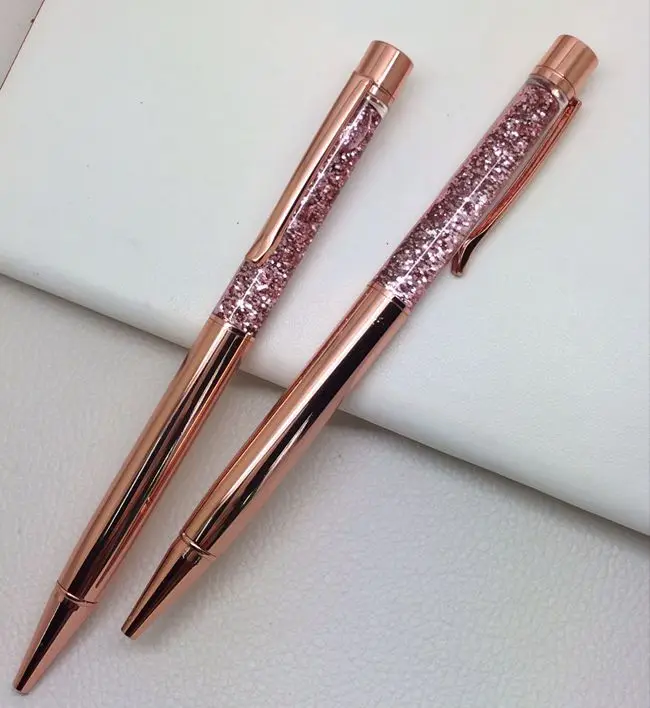 High-grade gold powder, oil crystal pen, creative elements metal , crystal gifts pens, hourglass ball point pen, quicksand pen
High-grade gold powder, oil crystal pen, creative elements metal , crystal gifts pens, hourglass ball point pen, quicksand pen