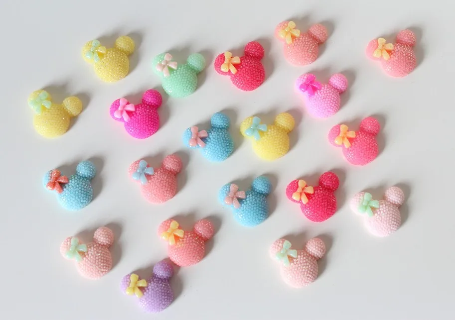 200pcs 20mm Flatback Bling Mouse Cabs - DIY Jewelry decor, scrapbook, hair bow clips
200pcs 20mm Flatback Bling Mouse Cabs - DIY Jewelry decor, scrapbook, hair bow clips