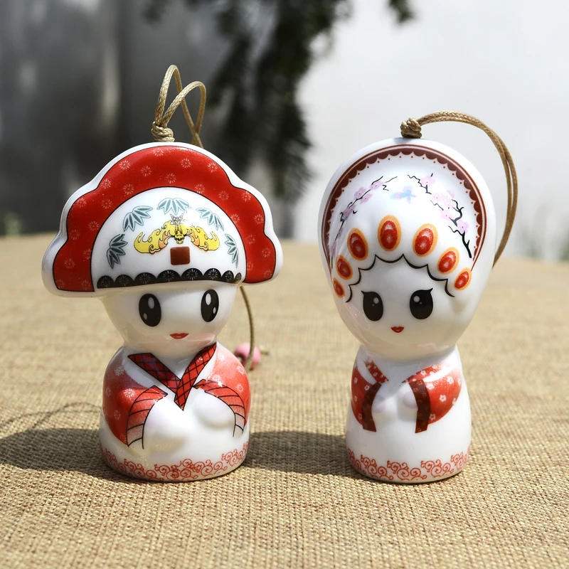 7.5cm wedding gift Ceramic Decoration Crafts Home Furnishing Hollow lovers Accessories Zakka Ceramic wind chimes bell
7.5cm wedding gift Ceramic Decoration Crafts Home Furnishing Hollow lovers Accessories Zakka Ceramic wind chimes bell