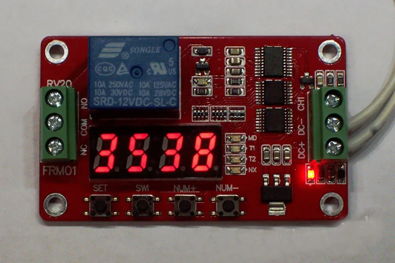 Updated Version 5V 12V 24V FRM01 1 Channel Multifunction Relay Module Loop Delay Timer Switch Self-Locking Remote Control RC Toy
Updated Version 5V 12V 24V FRM01 1 Channel Multifunction Relay Module Loop Delay Timer Switch Self-Locking Remote Control RC Toy