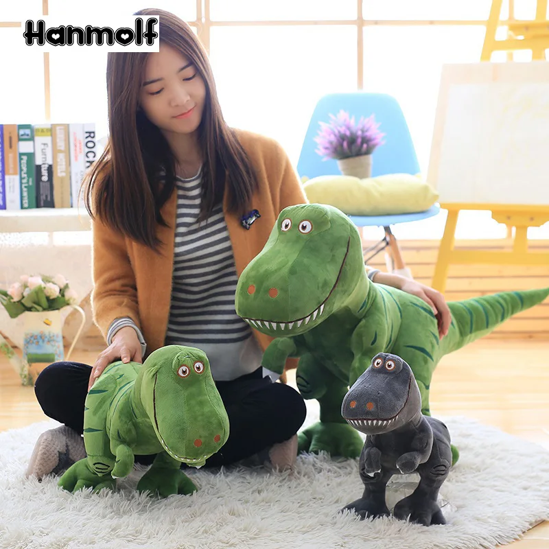 Cuddly Dinosaur Stuffed Toy Standing Dino Plushie Doll Green/Grey Lifelike Animals Dino Kids Gift Collection 40/55/70/100cm
Cuddly Dinosaur Stuffed Toy Standing Dino Plushie Doll Green/Grey Lifelike Animals Dino Kids Gift Collection 40/55/70/100cm