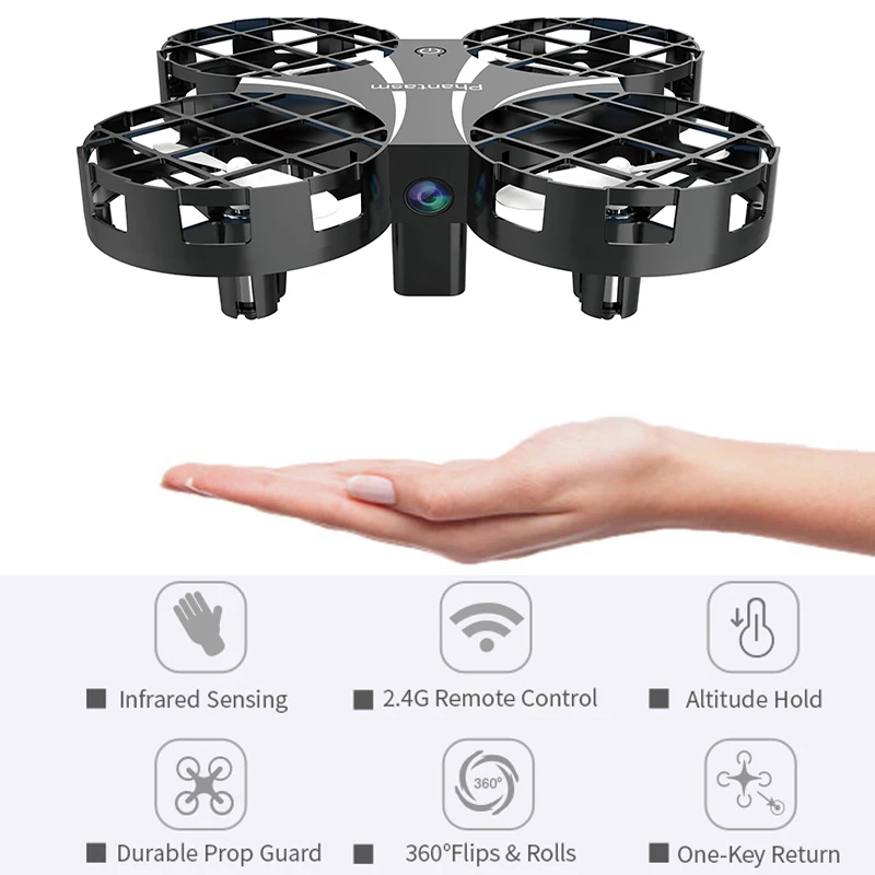 Mini RC Drone Infrared Sensing rc Helicopter VS S9 Hand Gesture Control RC Quadcopter racing Drone
Mini RC Drone Infrared Sensing rc Helicopter VS S9 Hand Gesture Control RC Quadcopter racing Drone