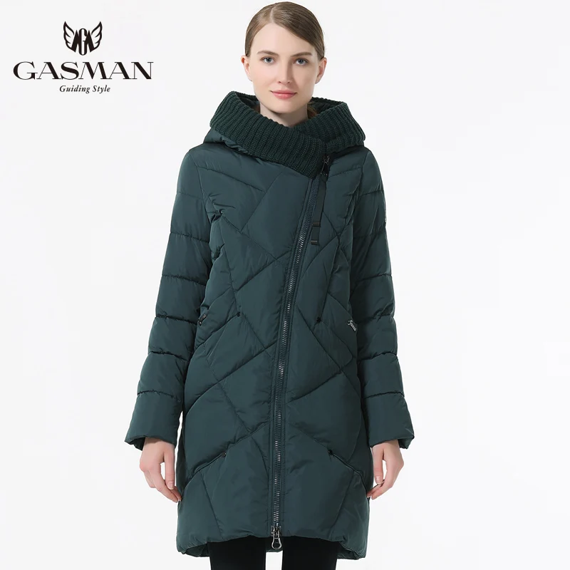 GASMAN 2019 пуховик женский с капюшоном женская парка куртка верхняя одежда зимняя
