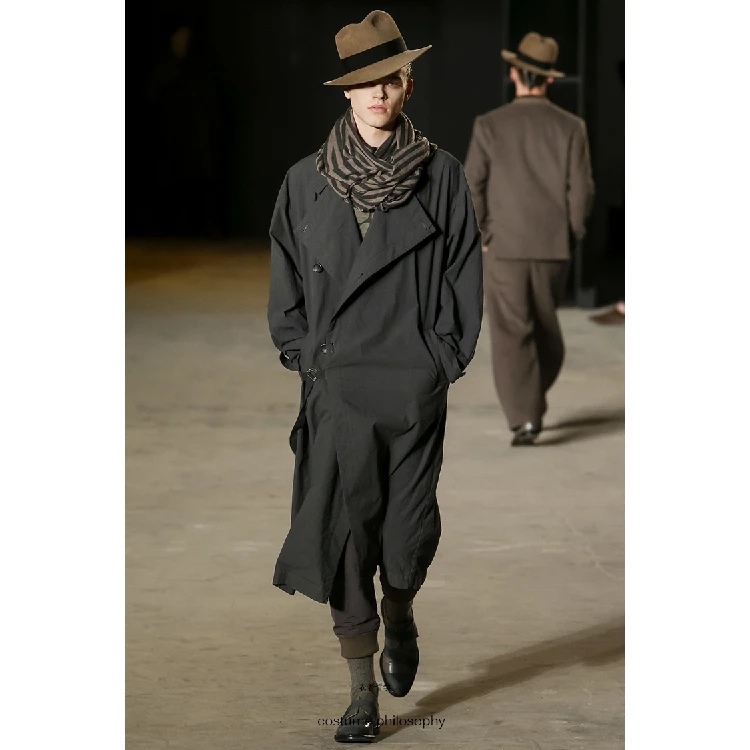Spring custom - made original windbreaker men loose - shouldered coat with fashion large lapel coat. S-6XL!!
Spring custom - made original windbreaker men loose - shouldered coat with fashion large lapel coat. S-6XL!!