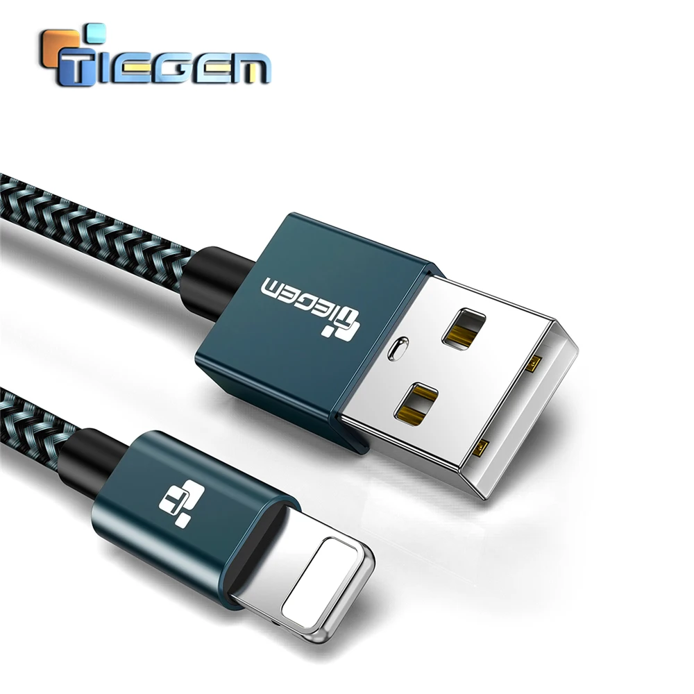 

TIEGEM Usb Cable For iphone cable 11 12 13 pro max Xs Xr X SE 8 7 6 plus 6s 5 ipad air mini fast charging For iphone charger 3m