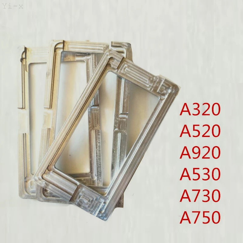 LCD glass OCA Alignment glue mold Aluminum Mould For Samsung A320 A520 A920 A530 A730 A750
LCD glass OCA Alignment glue mold Aluminum Mould For Samsung A320 A520 A920 A530 A730 A750