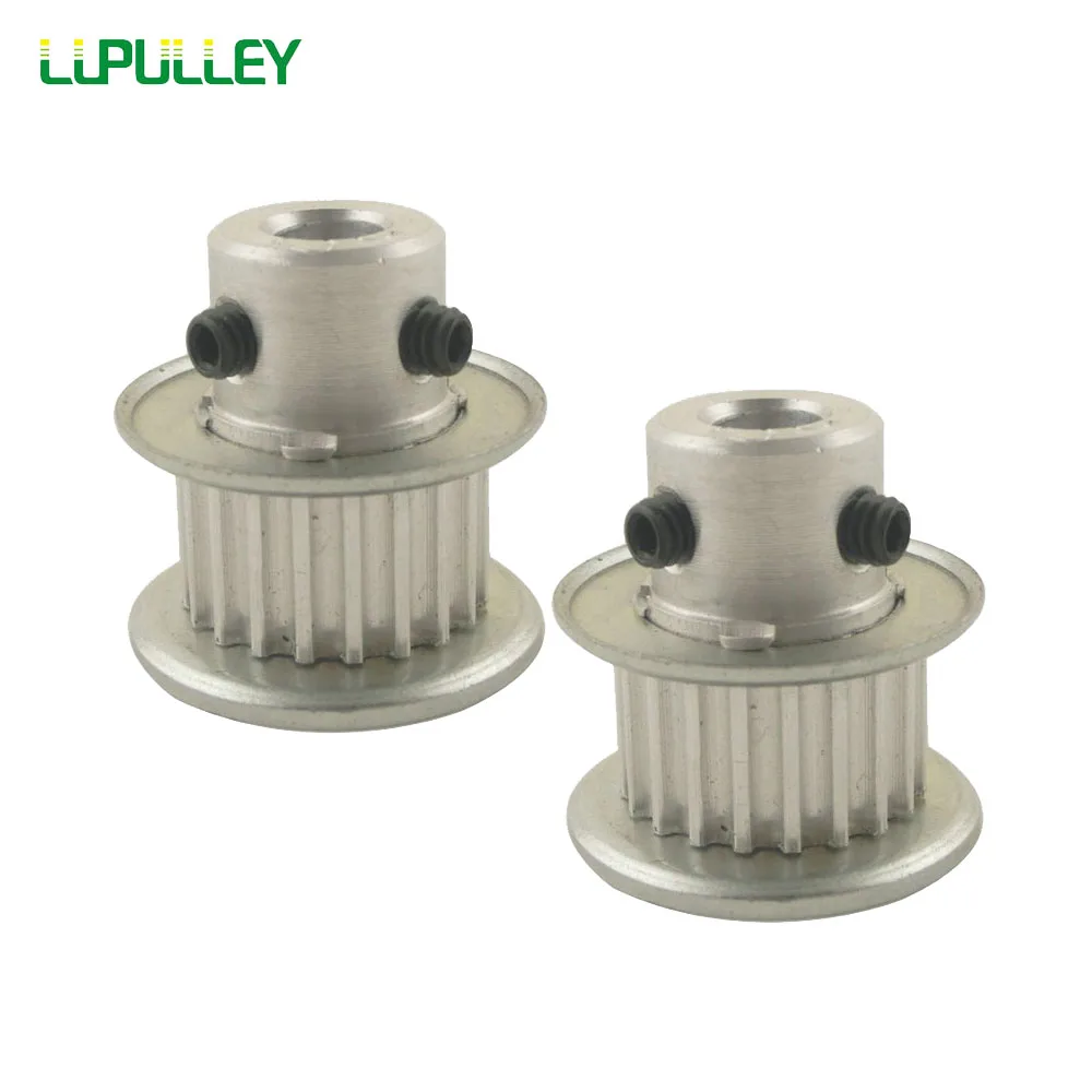 LUPULLEY 2 шт. 3 м 20 т зубчатый шкив 11 мм Ширина ремня 4/5/6/6.35/7/8/10/412 отверстие алюминиевый