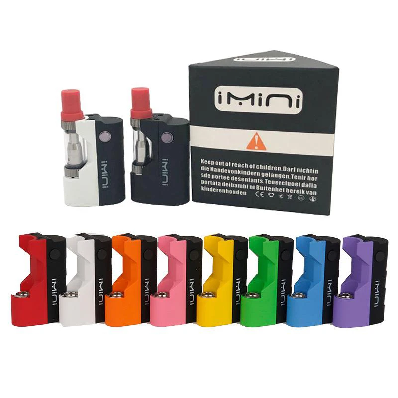4pcs Original Imini V1 Battery Thick Oil Cartridges Vaporizer Kit 510 Thread 500mAh Box Mod Battery for Wax atomizer Authentic
4pcs Original Imini V1 Battery Thick Oil Cartridges Vaporizer Kit 510 Thread 500mAh Box Mod Battery for Wax atomizer Authentic