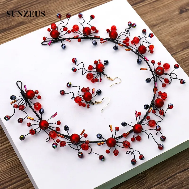Red Bridal Party Headbands Fashion Hand-made Pearls Crystal Bride Head Chain Wedding Head Band SQ320
Red Bridal Party Headbands Fashion Hand-made Pearls Crystal Bride Head Chain Wedding Head Band SQ320