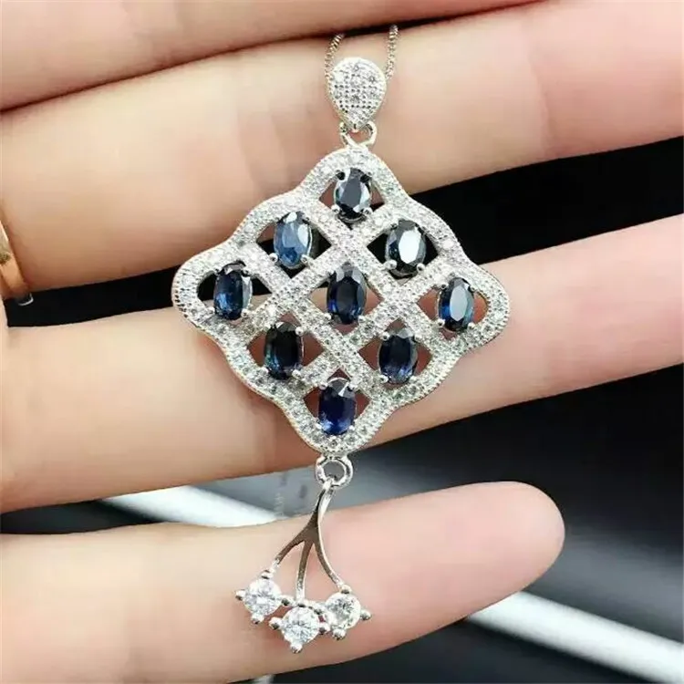 KJJEAXCMY boutique jewels S925 silver inlay natural sapphire inlay diamond shaped tassel pendant + necklace pendant gifts
KJJEAXCMY boutique jewels S925 silver inlay natural sapphire inlay diamond shaped tassel pendant + necklace pendant gifts