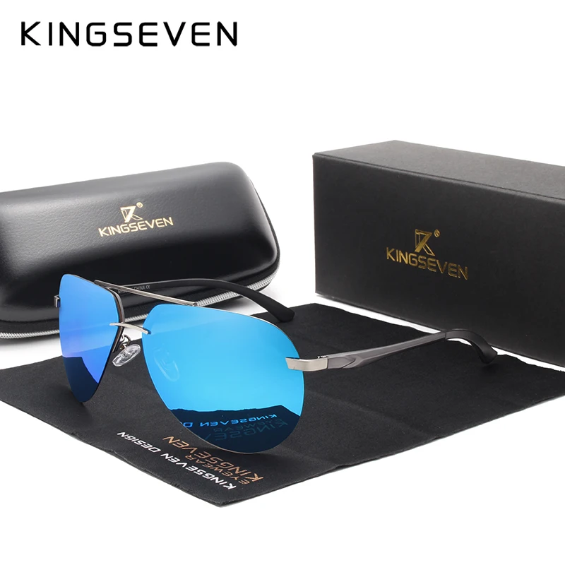 KINGSEVEN алюминиевые HD поляризованные авиационные солнцезащитные очки для женщин и мужчин, солнцезащитные очки для вождения, Vntage oculos de sol
KINGSEVEN алюминиевые HD поляризованные авиационные солнцезащитные очки для женщин и мужчин, солнцезащитные очки для вождения, Vntage oculos de sol