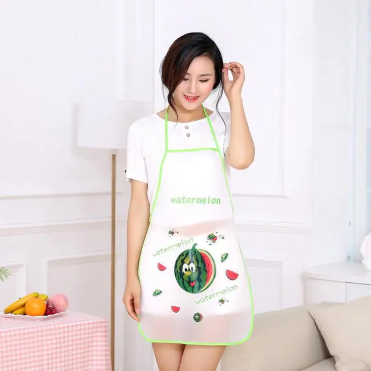 1 шт. водонепроницаемый кухонный фартук Lytwtw с милыми фруктами|apron kids|women apronkitchen apron