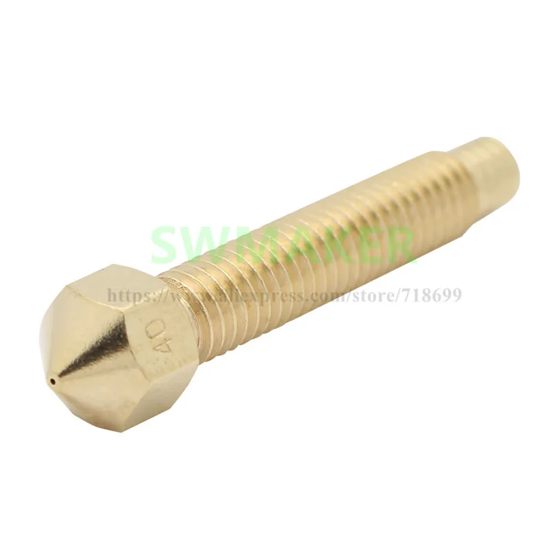 5pcs Brass Lengthen Nozzle 0.4mm For 1.75mm / 3mm Filament Copper long Nozzle M6*32 mm Print Head For 3D printer parts
5pcs Brass Lengthen Nozzle 0.4mm For 1.75mm / 3mm Filament Copper long Nozzle M6*32 mm Print Head For 3D printer parts