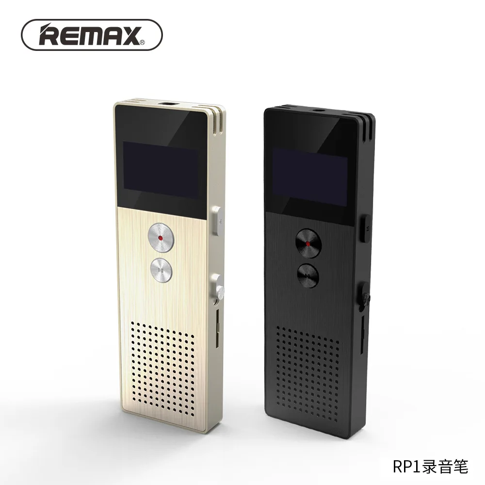 REMAX Professional Audio Recorder Business Portable Digital Business Voice Recorder Support Telephone Recording MP3 Player
REMAX Professional Audio Recorder Business Portable Digital Business Voice Recorder Support Telephone Recording MP3 Player