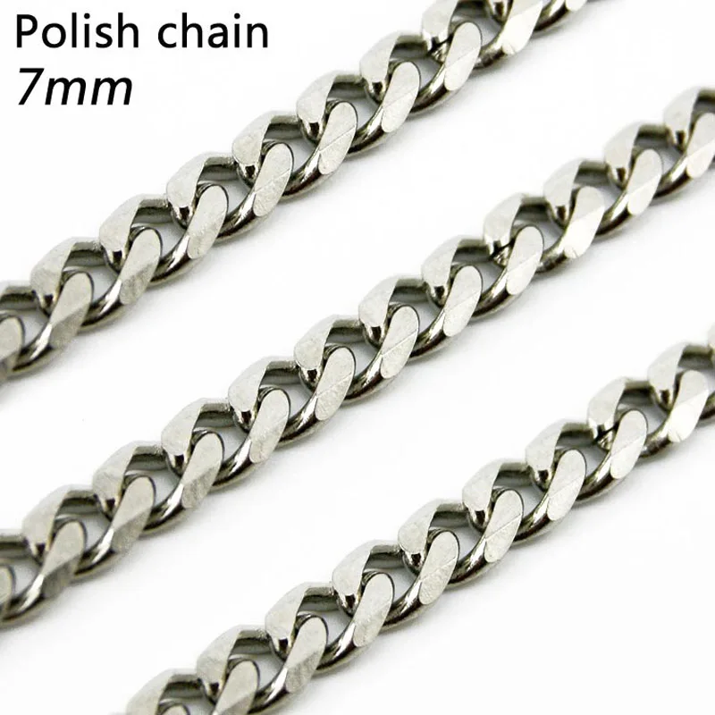 10pcs Wholesale Rub Flat Necklaces 7mm Chains Thick Curb Necklaces Men Jewelry SilverColor Tone Stainless Steel Fittings 2.0 six
10pcs Wholesale Rub Flat Necklaces 7mm Chains Thick Curb Necklaces Men Jewelry SilverColor Tone Stainless Steel Fittings 2.0 six