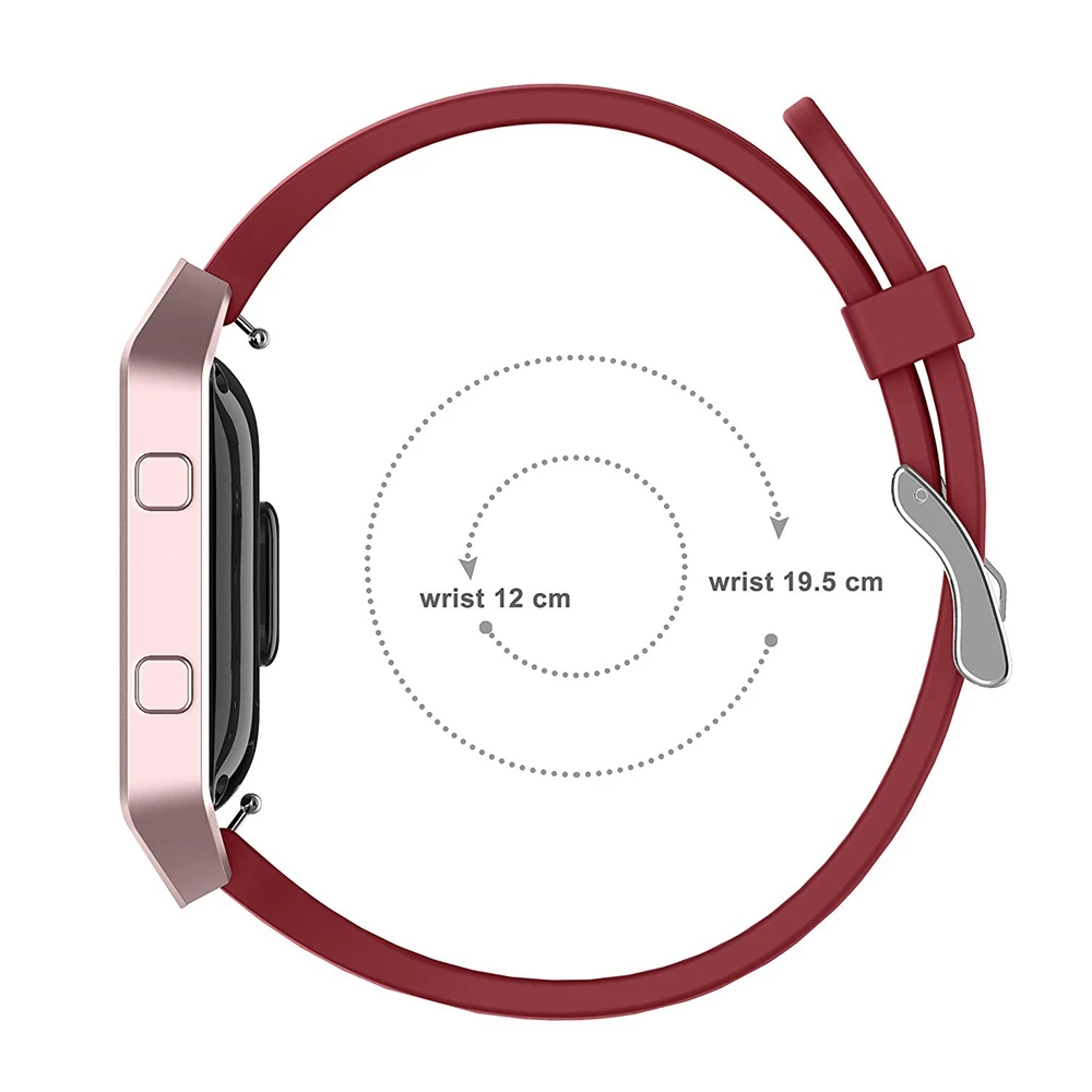 Силиконовый тонкий ремешок для TPU аксессуары браслет на запястье Fitbit Blaze