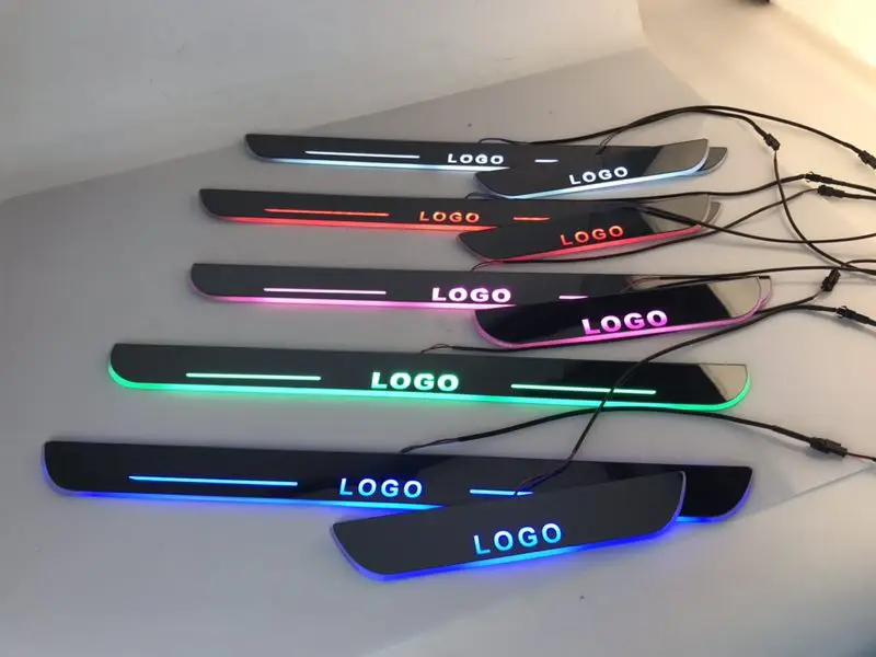 eOsuns Customized LED moving door scuff Nerf Bars & Running Boards door sill plate light overlays linings for toyota allion
eOsuns Customized LED moving door scuff Nerf Bars & Running Boards door sill plate light overlays linings for toyota allion