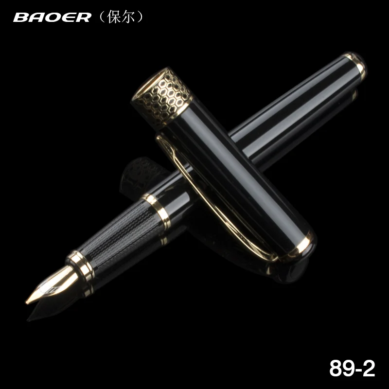 Baoer 68 High quality Fountain pen metal Golden Clip luxury pens Office & School Supplies Writing Metal gift pen
Baoer 68 High quality Fountain pen metal Golden Clip luxury pens Office & School Supplies Writing Metal gift pen