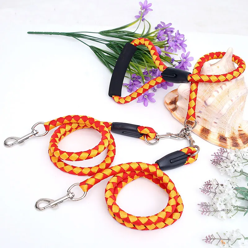 Double Dog Leash for Two Dogs 47 Inch Braided Tangle Free Dual Leash Coupler For Walking and Training Two Dogs 5 Colors
Double Dog Leash for Two Dogs 47 Inch Braided Tangle Free Dual Leash Coupler For Walking and Training Two Dogs 5 Colors