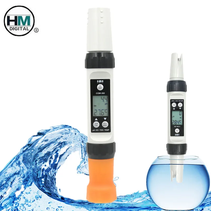 COM-360 цифровой EC PH TDS метр EC Тестер портативный водонепроницаемый для лабораторий гидропоники бассейнов научное тестирование скидка 30%
COM-360 цифровой EC PH TDS метр EC Тестер портативный водонепроницаемый для лабораторий гидропоники бассейнов научное тестирование скидка 30%