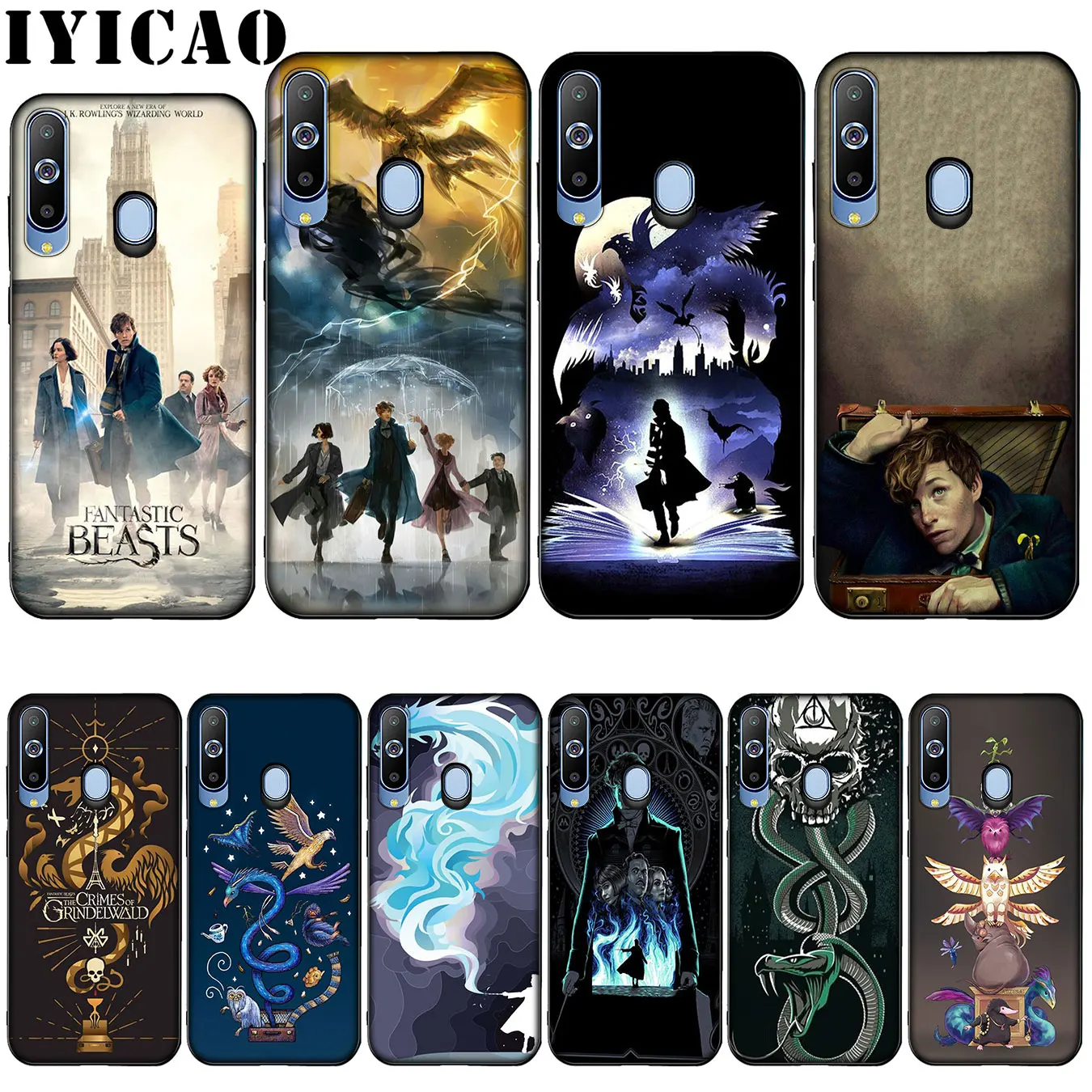 IYICAO Фантастические звери хорошие продажи силиконовый мягкий чехол для Samsung Galaxy A10