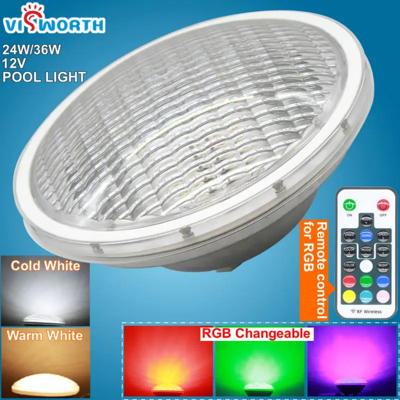 RGB светодиодный светильник для бассейна SMD5730 24 Вт 36 Вт Piscina 12 В Par56 Светодиодный светильник для пруда IP68 Водонепроницаемый светодиодный подво...
RGB светодиодный светильник для бассейна SMD5730 24 Вт 36 Вт Piscina 12 В Par56 Светодиодный светильник для пруда IP68 Водонепроницаемый светодиодный подво...