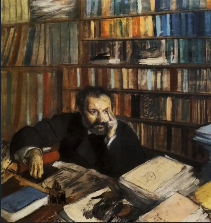 Высококачественная масляная живопись, изображения на холсте Edmond Duranty (1879), ручная роспись Эдгара дегаса
Высококачественная масляная живопись, изображения на холсте Edmond Duranty (1879), ручная роспись Эдгара дегаса