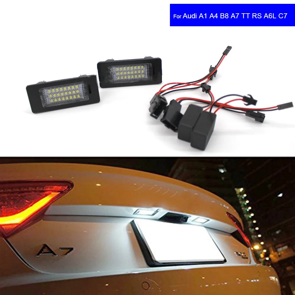 Светодиодсветильник подсветильник ка для номерного знака Audi A1 A4 B8 A7 TT RS A6L C7 VW Passat
Светодиодсветильник подсветильник ка для номерного знака Audi A1 A4 B8 A7 TT RS A6L C7 VW Passat