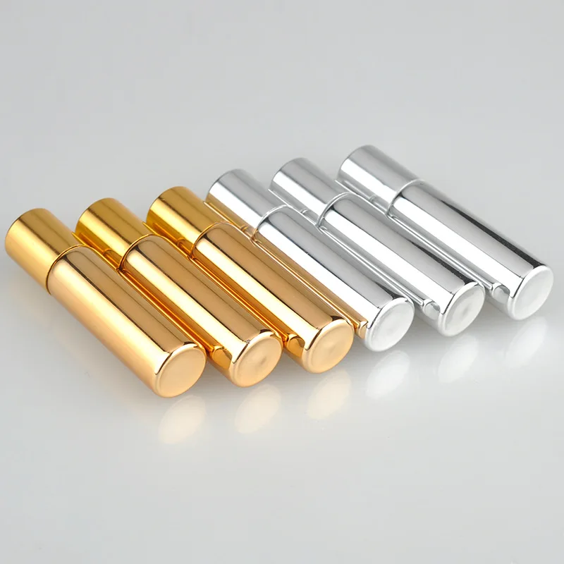 UV glass perfume bottle 5ml glass roll on bottle 5g electroplate high quality Shinny gold/silver metal ball small glass bottles
UV glass perfume bottle 5ml glass roll on bottle 5g electroplate high quality Shinny gold/silver metal ball small glass bottles