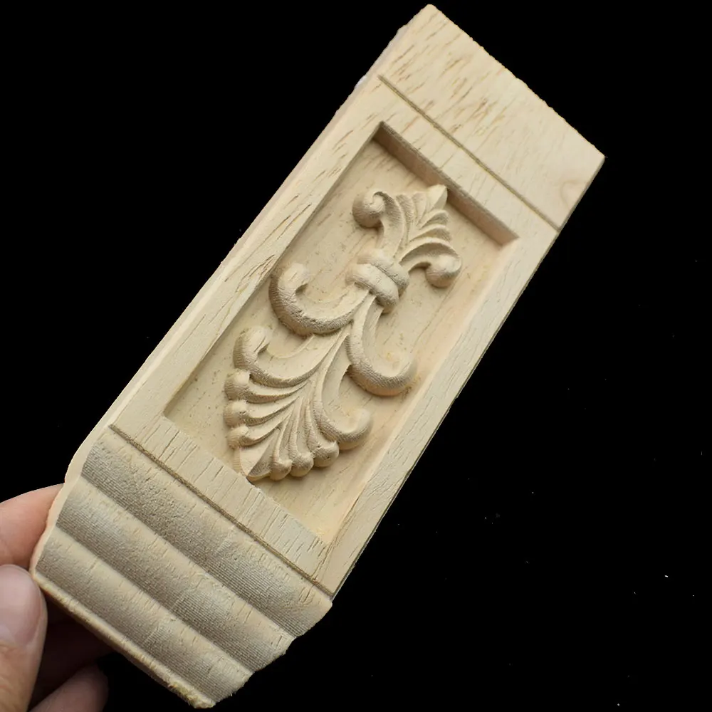 Long Carving Natural Wood Appliques for Furniture Cabinet Unpainted Wooden Mouldings Decal Vintage Home Decor Decorative
Long Carving Natural Wood Appliques for Furniture Cabinet Unpainted Wooden Mouldings Decal Vintage Home Decor Decorative