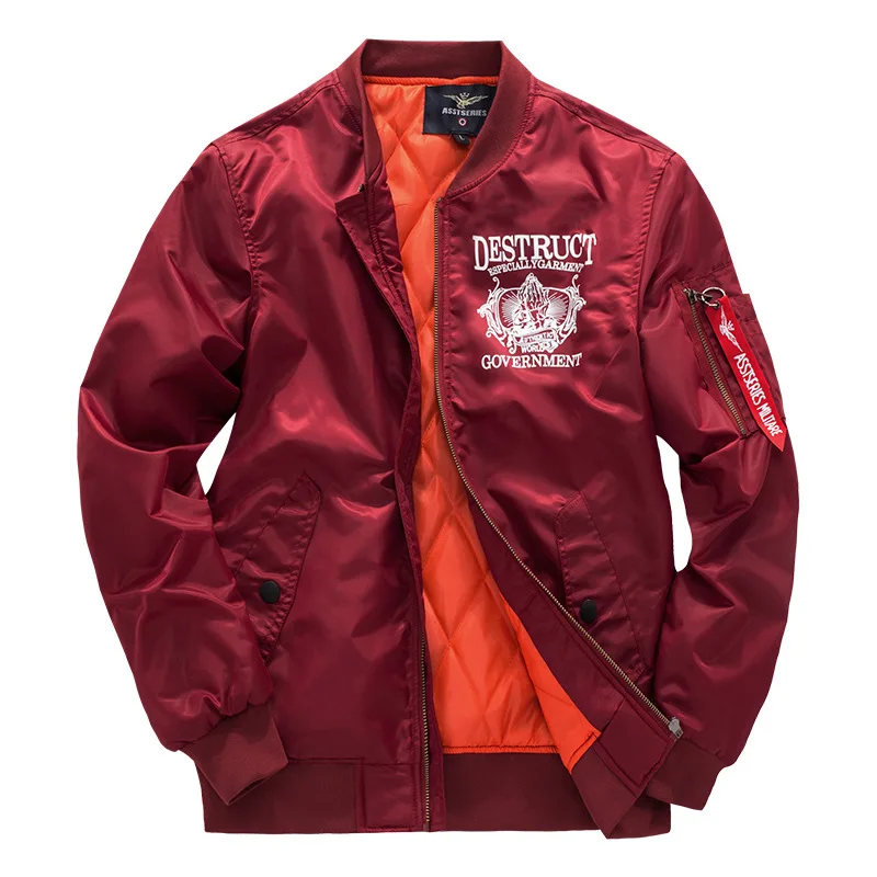 Fashion Bomber Jacket Men Fashion Thick Warm Autumn Winter Military Motorcycle Jackets Men Flight Ma-1 Pilot Air Force
Fashion Bomber Jacket Men Fashion Thick Warm Autumn Winter Military Motorcycle Jackets Men Flight Ma-1 Pilot Air Force